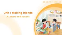 人教版PEP（2024）三年级上册（2024）Unit1 Making friendsPart A图文ppt课件