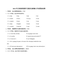 2024年云南省昭通市巧家县马树镇小升初英语试卷