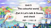 英语三年级上册（2024）Part A教学课件ppt