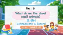 英语沪教牛津版(六三制一起)(2024)Unit 6 What do we like about small animals?图片课件ppt