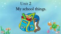外研版（三起）2024三年级上册（2024）Unit 2 My school things图文课件ppt