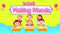 译林版（三起）（2024）三年级上册（2024）Project 1 Making friends教学课件ppt