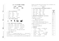 山东省潍坊市潍城区2024-2025学年五年级上学期期中英语试题