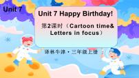 英语Unit 7 Happy Birthday!背景图ppt课件