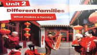 英语人教版PEP（2024）Unit2 Different families优质课课件ppt