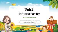 英语Unit2 Different families优秀ppt课件