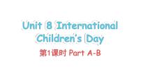 小学Unit 8 International Children's Day背景图课件ppt