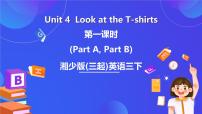 湘少版（2024）三年级下册Unit 4 Look at the T-shirts.精品课件ppt