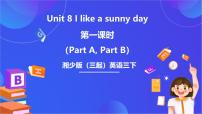 湘少版（2024）三年级下册Unit 8 I like a sunny day.优秀ppt课件