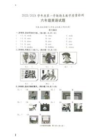 安徽省合肥市巢湖市2023-2024学年六年级上学期期末英语试题