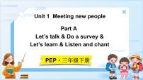 英语Unit 1 Meeting new people课文内容课件ppt