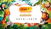 小学英语译林版（三起）（2024）三年级下册（2024）Unit 7 Animals课堂教学课件ppt