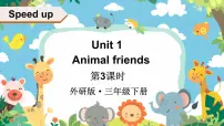外研版（三起）2024三年级下册（2024）Unit 1 Animal friends教课课件ppt