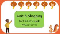 小学英语人教版PEP（2024）四年级下册Unit 6 Shopping Part A多媒体教学ppt课件