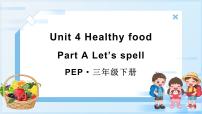 英语人教版PEP（2024）Unit 4 Healthy food课文配套课件ppt