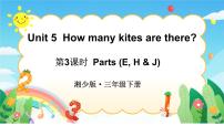 湘少版（2024）三年级下册（2024）Unit 5 How many kites are there?课前预习课件ppt