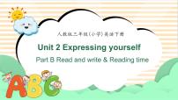 小学英语人教版PEP（2024）三年级下册（2024）Unit 2 Expressing yourself背景图ppt课件