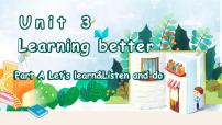 英语人教版PEP（2024）Unit 3 Learning better公开课课件ppt