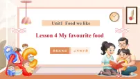 冀教版（三起）2024三年级下册（2024）Lesson4 My favourite food试讲课ppt课件