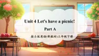 英语三年级下册（2024）Unit 4 Let's have a picnic!获奖教学课件ppt