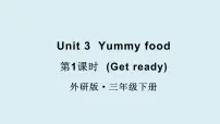 小学外研版（三起）2024Unit 3 Yummy food教案配套ppt课件