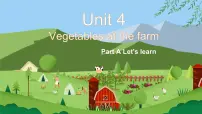 小学英语人教版PEP（2024）四年级下册Unit 4 At the farm Part A完美版课件ppt