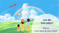 小学英语人教版PEP（2024）三年级下册Unit 6 How many? Part A教学ppt课件