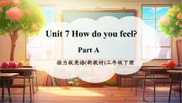 小学英语接力版（2024)三年级下册（2024）Unit 7 How do you feel?获奖教学课件ppt