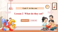 小学冀教版（三起）2024Lesson2 What do they eat?精品ppt课件