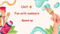 英语Unit 4 Fun with numbers教学演示课件ppt