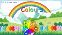 小学Unit 6 Colours Lesson 1评课课件ppt
