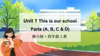 英语四年级上册（2024）Unit 1 This is our school备课ppt课件