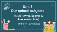 英语Unit 1 Our school subjects说课课件ppt