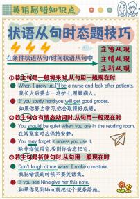 小升初英语易错题专项训练-状语从句时态技巧（含答案解析）