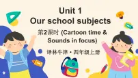 小学英语译林版（三起）（2024）四年级上册（2024）Unit 1 Our school subjects教课内容ppt课件