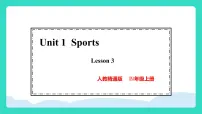 小学英语Unit 1 SportsLesson 3教课内容课件ppt