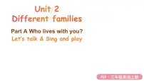 小学英语Unit 2 Different families Part A课文配套课件ppt