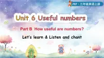 人教版PEP（2024）Unit 6 Useful numbers Part B教学演示ppt课件