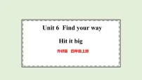 外研版（三起）2024四年级上册（2024）Unit 6 Find your way课文ppt课件