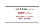 小学译林版（三起）（2024）Unit 8 What we wear备课课件ppt