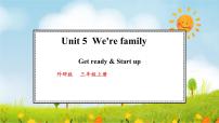 小学英语外研版（三起）2024三年级上册（2024）Unit 5 We're family课文内容ppt课件