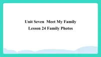 英语三年级上册（2024）Lesson 24 Family Photos多媒体教学ppt课件