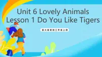 英语三年级上册（2024）Unit 6 Lovely Animals Lesson 1优质课件ppt