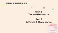 小学英语人教版PEP（2024）四年级上册（2024）Part B教课内容课件ppt
