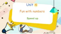 外研版（三起）2024三年级上册（2024）Unit 4 Fun with numbers图文课件ppt