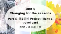 小学英语人教版PEP（2024）四年级上册（2024）Part C图片ppt课件