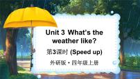 小学英语Unit 3 What's the weather like?课文配套ppt课件