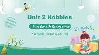 小学英语人教精通版（2024）四年级上册（2024）Fun time教学ppt课件