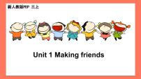 英语三年级上册（2024）Unit 1 Making friends Part B精品复习练习题