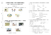 沪教牛津版(六三制一起)(2024)Unit 8 What do you do on Children's Day?精品单元测试练习
